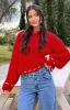 Bea Red Sweater sold by Beginning Boutique