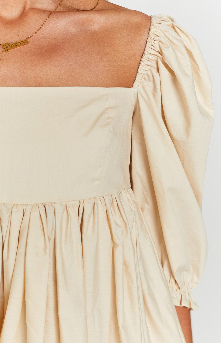 Tiana Cream Mini Dress sold by Beginning Boutique product image thumbnail 8