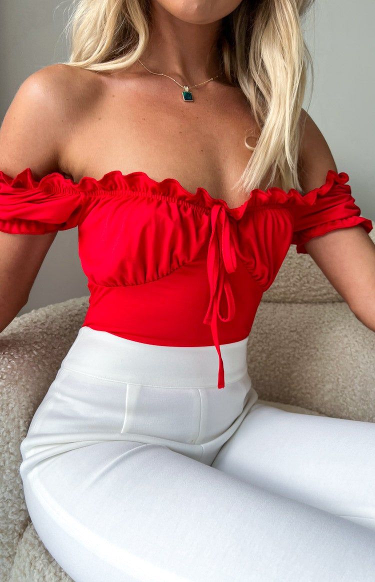 Josefina Bodysuit Red sold by Beginning Boutique product image thumbnail 9