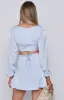 Jupiter Blue Mini Dress sold by Beginning Boutique