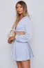 Jupiter Blue Mini Dress sold by Beginning Boutique