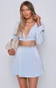 Jupiter Blue Mini Dress sold by Beginning Boutique