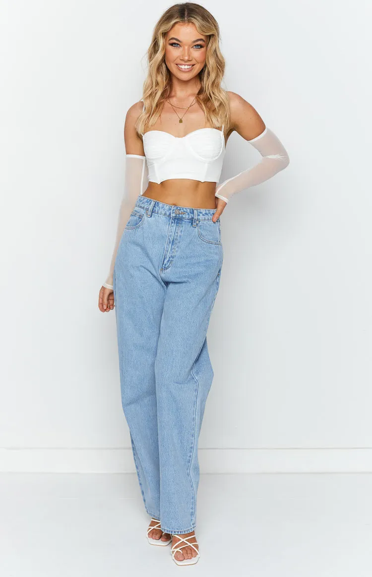 Azure White Top sold by Beginning Boutique product image thumbnail 5