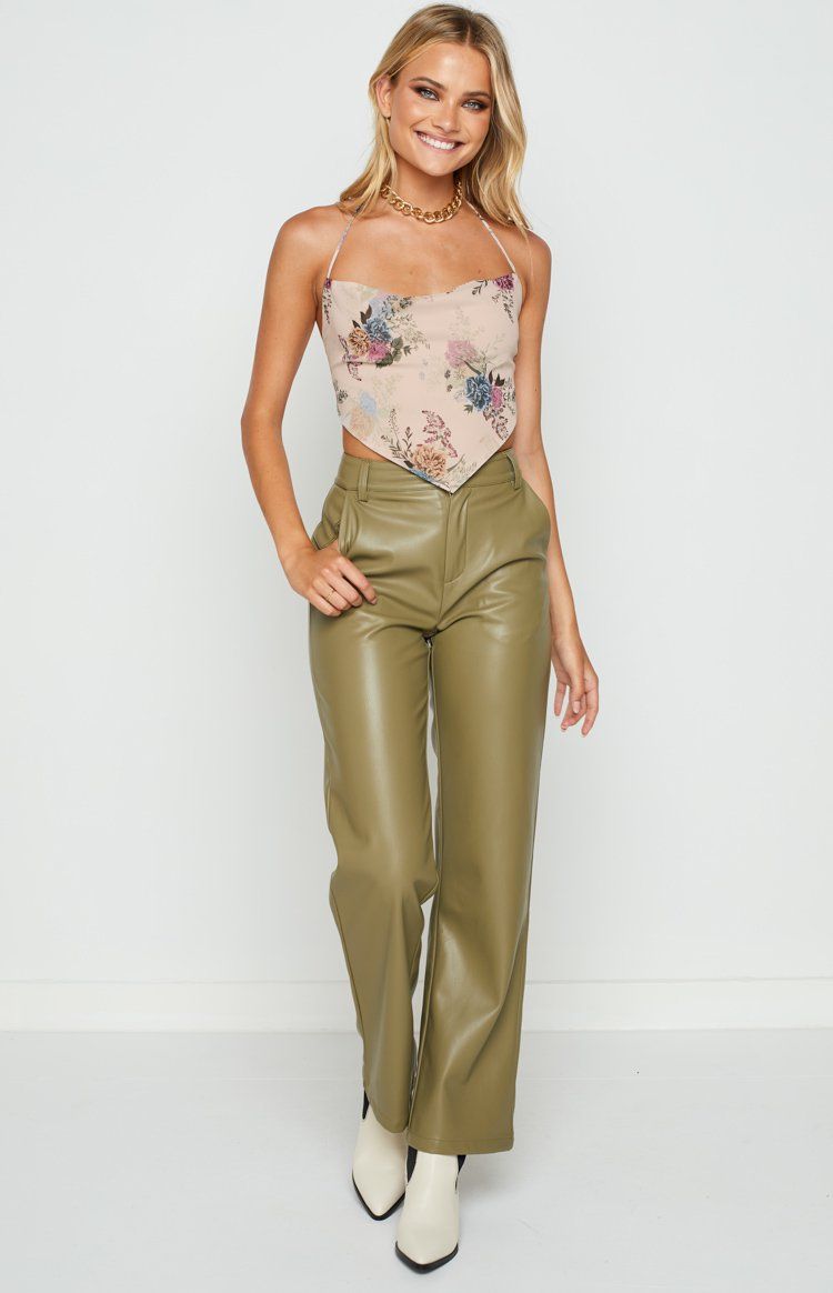 Sabrina Floral Crop Top sold by Beginning Boutique product image thumbnail 2