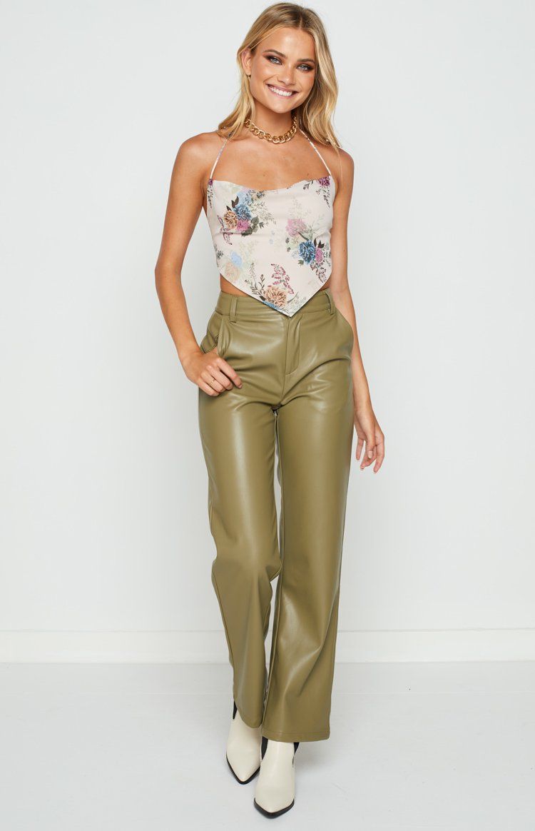 Sabrina Floral Crop Top sold by Beginning Boutique product image thumbnail 3