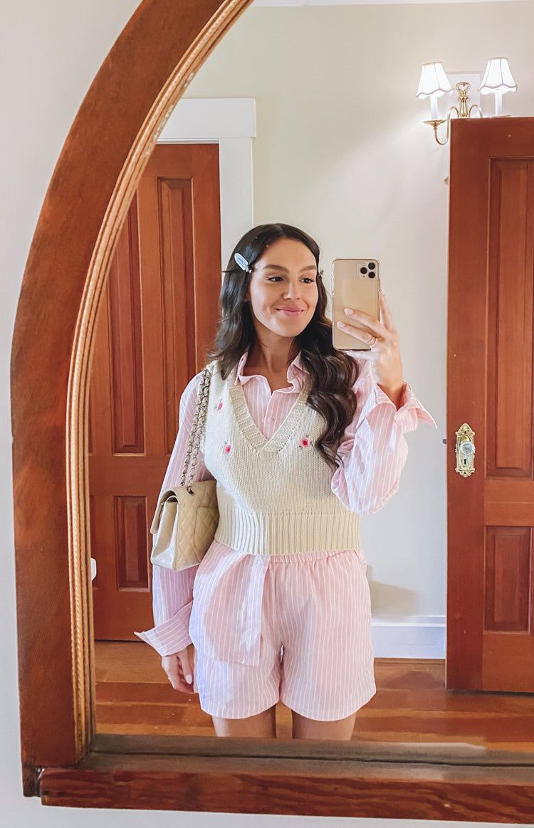 The Susie Vest Cream sold by Beginning Boutique product image thumbnail 3