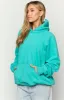 Beginning Teal Established Bubble Hoodie sold by Beginning Boutique