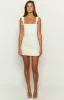 Taylor White Tie Back Mini Dress sold by Beginning Boutique