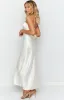 Maiah White Maxi Dress sold by Beginning Boutique