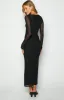 Monni Black Maxi Dress sold by Beginning Boutique