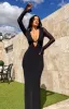 Monni Black Maxi Dress sold by Beginning Boutique