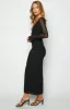 Monni Black Maxi Dress sold by Beginning Boutique