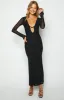 Monni Black Maxi Dress sold by Beginning Boutique