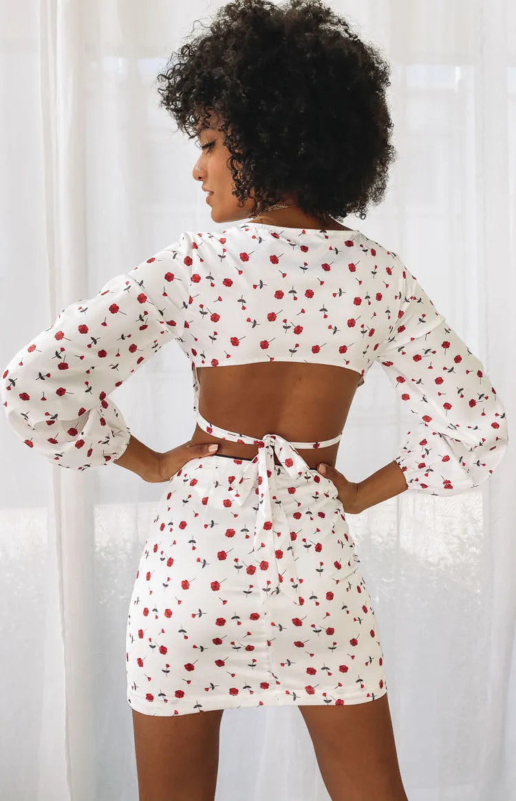 Zippy Wrap Blouse Floral sold by Beginning Boutique product image thumbnail 3