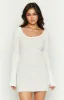 Grace White Mini Dress sold by Beginning Boutique