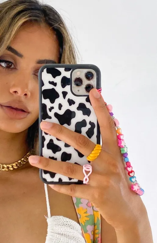 Eclat Smiley Phone Accessory Chain sold by Beginning Boutique