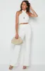 LA Dream White Crop Top sold by Beginning Boutique