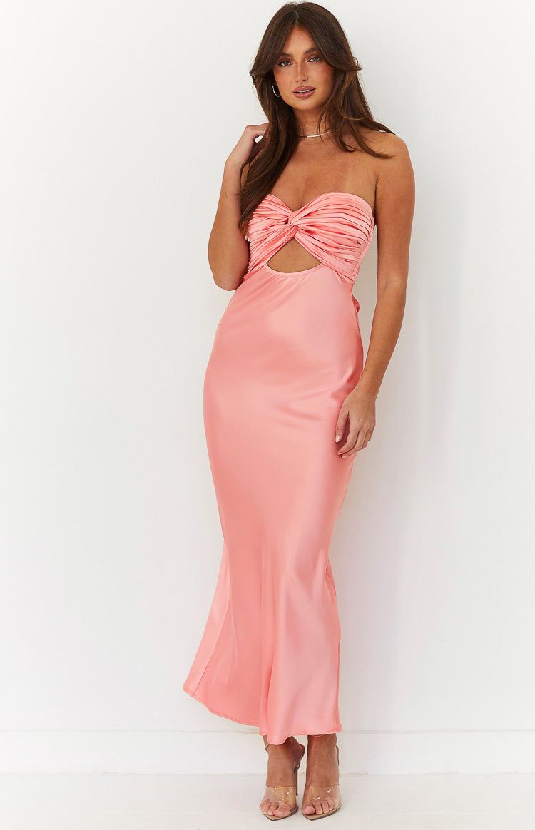 Luca Pink Maxi Dress sold by Beginning Boutique product image thumbnail 2