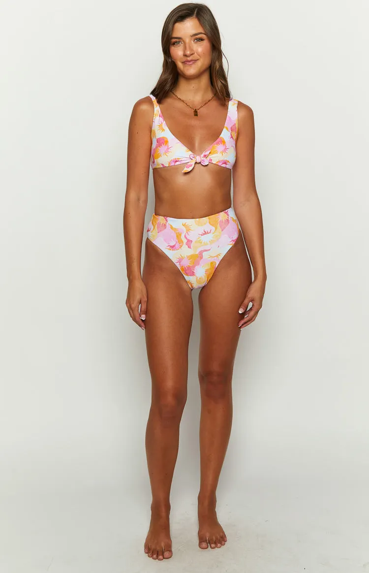 9.0 Swim St Lucia Wavy Sun Multi Print Bikini Top sold by Beginning Boutique product image thumbnail 2