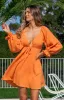 Sun's Out Mini Dress Orange sold by Beginning Boutique