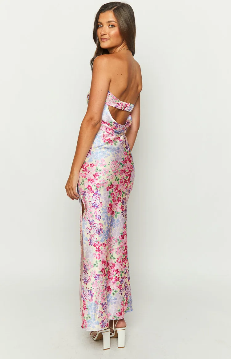 Genevieve Floral Print Maxi Skirt sold by Beginning Boutique product image thumbnail 5