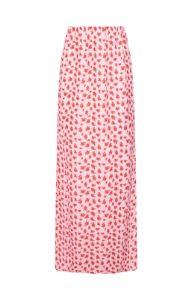 Yesterday Pink Floral Skirt sold by Beginning Boutique