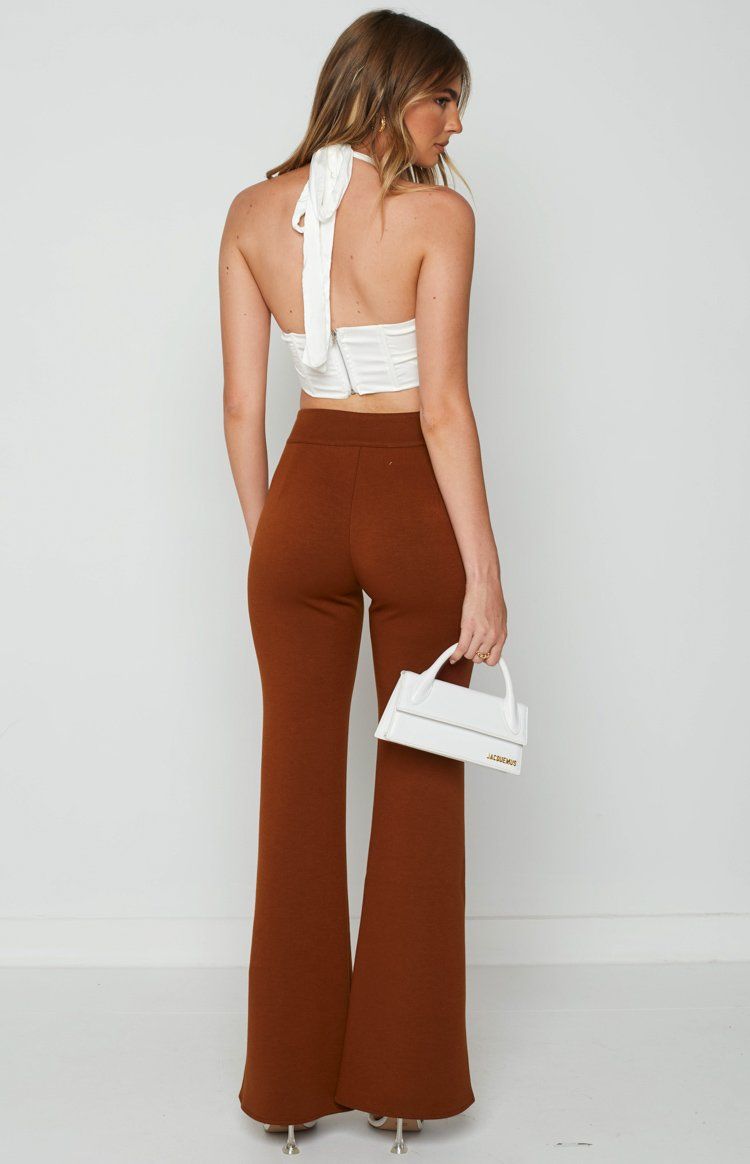 Eve Pants Brown sold by Beginning Boutique product image thumbnail 6