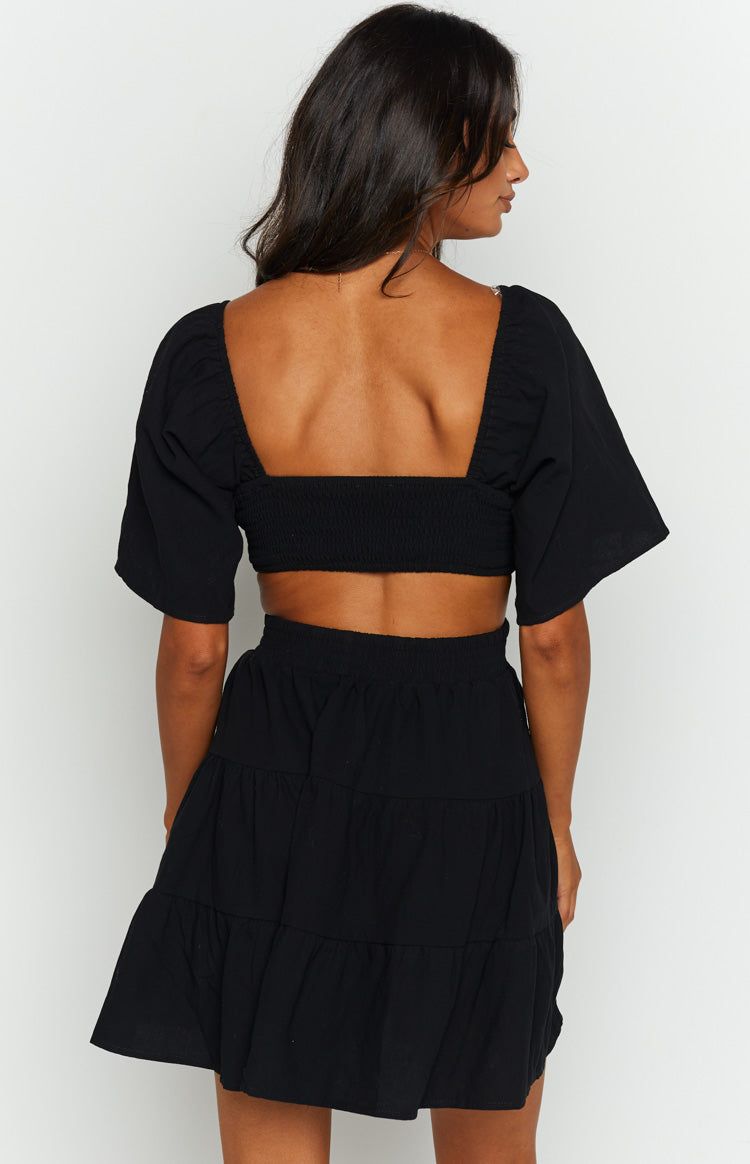 Annemaree Black Mini Dress sold by Beginning Boutique product image thumbnail 5