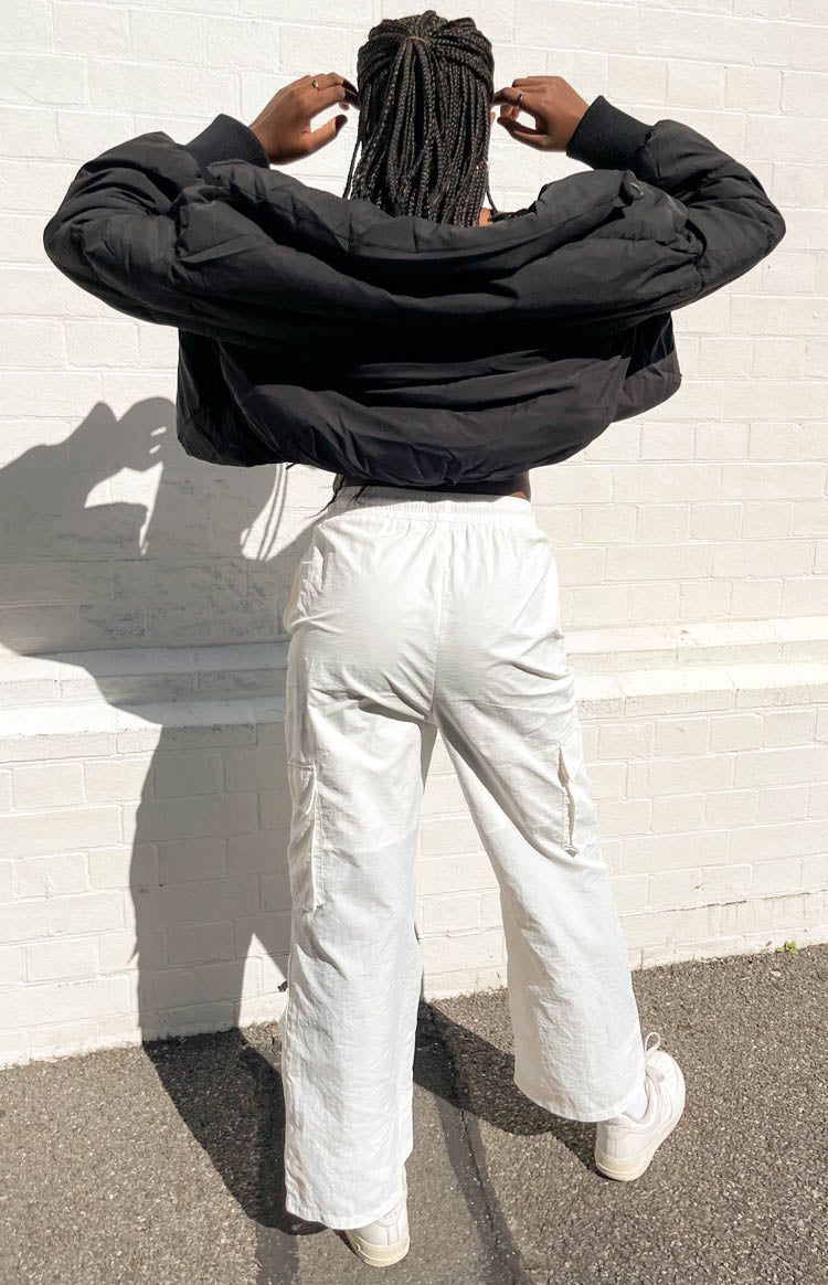 Briar White Cargo Pants sold by Beginning Boutique product image thumbnail 3