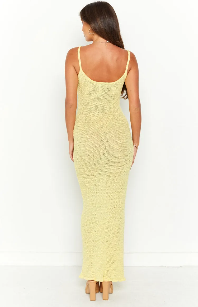 Ezra Yellow Maxi Dress sold by Beginning Boutique product image thumbnail 4