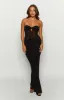 Jacqulin Black Strapless Top sold by Beginning Boutique