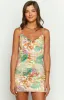 Seleni Tropical Print Mini Dress sold by Beginning Boutique