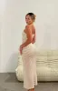 Rain Dance Cream Crochet Midi Dress sold by Beginning Boutique