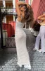 Rain Dance Cream Crochet Midi Dress sold by Beginning Boutique