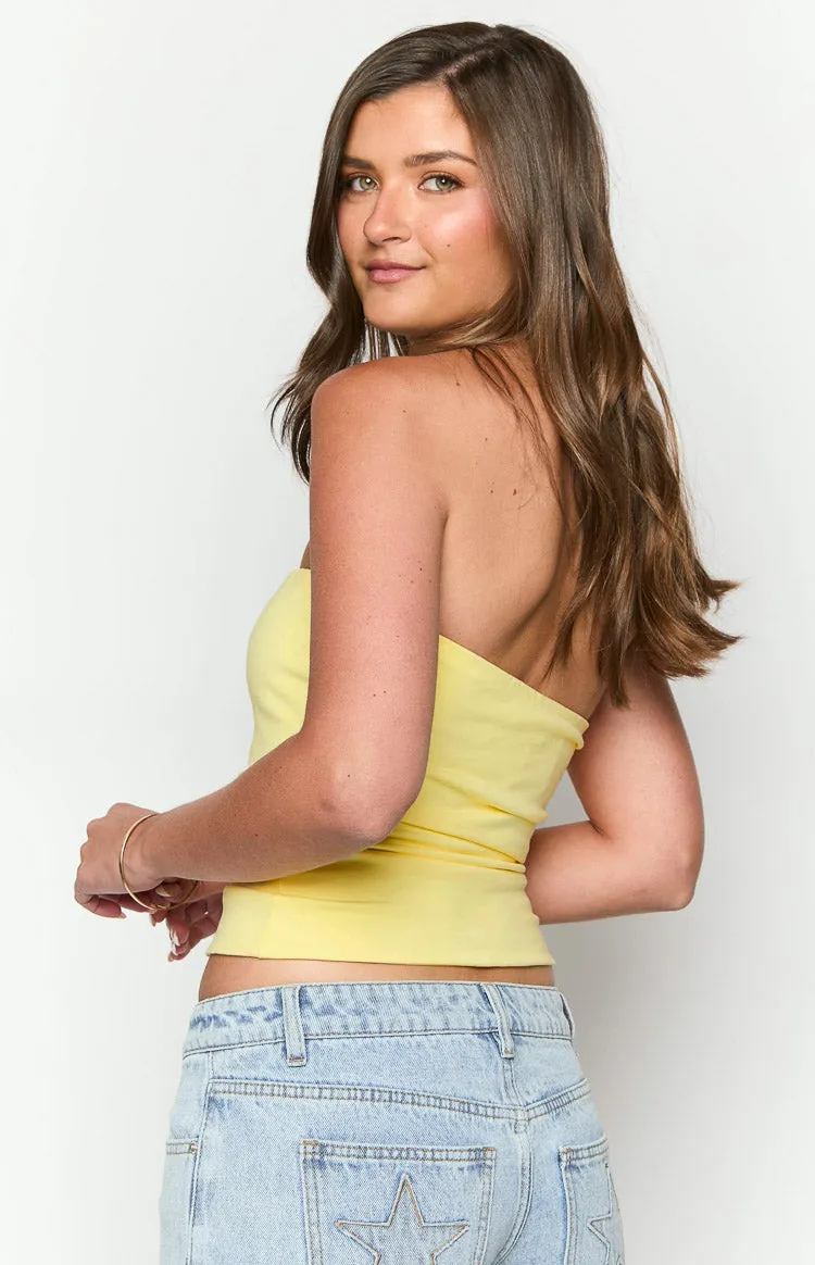 Daisy Yellow Tube Top sold by Beginning Boutique product image thumbnail 5