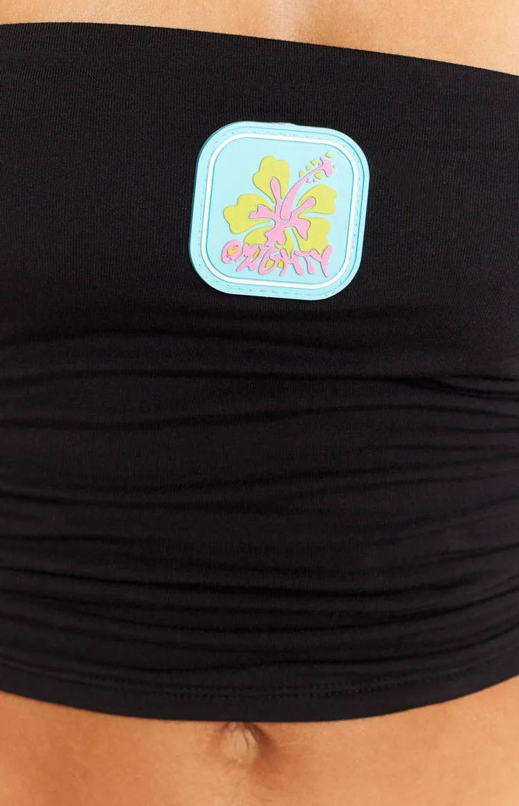 OMIGHTY Aloha Black Boob Tube sold by Beginning Boutique product image thumbnail 5