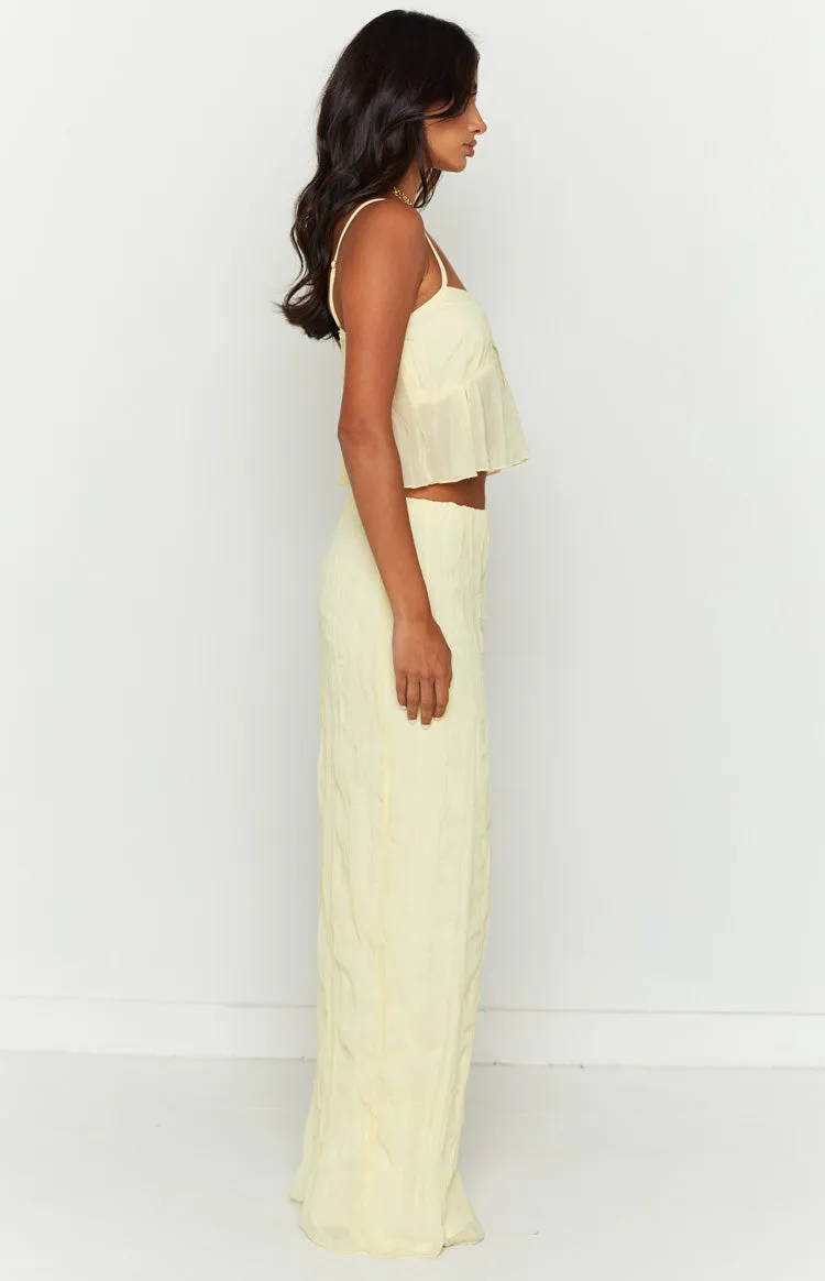 The Moment Yellow Maxi Skirt sold by Beginning Boutique product image thumbnail 4