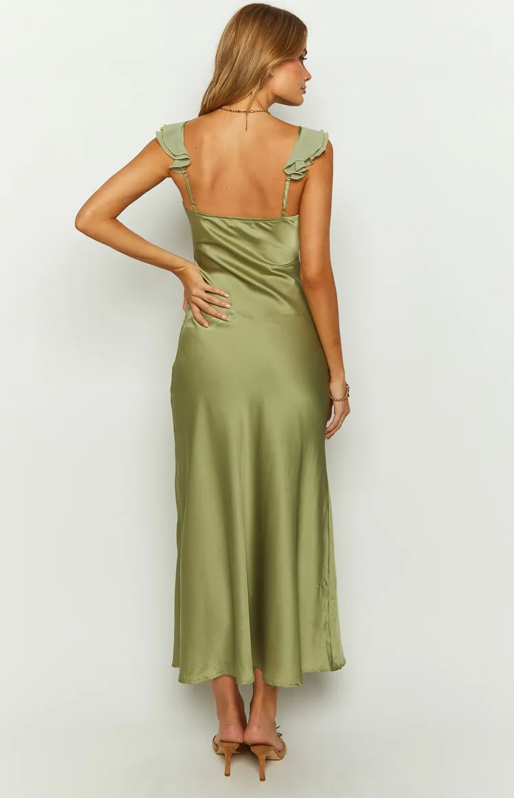 Wendy Sage Maxi Dress sold by Beginning Boutique product image thumbnail 4
