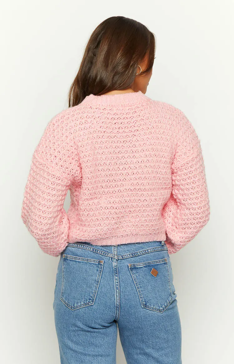 Rosie Pink Heart Jumper sold by Beginning Boutique product image thumbnail 5