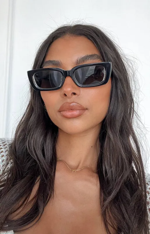 Banbe The Bundchen Black Sunglasses sold by Beginning Boutique