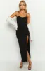 Lani Black Maxi Dress sold by Beginning Boutique