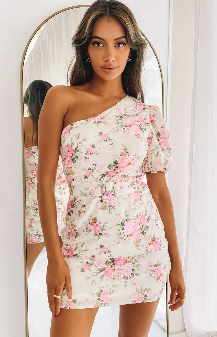 Lush Life One Shoulder Dress Floral sold by Beginning Boutique product image thumbnail 2
