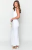 Tori White Maxi Dress sold by Beginning Boutique