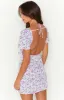 Luelle Lilac Floral Mini Dress sold by Beginning Boutique
