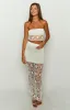 Indio White Crochet Maxi Skirt sold by Beginning Boutique