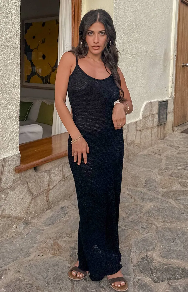 Ezra Black Maxi Dress sold by Beginning Boutique product image thumbnail 2