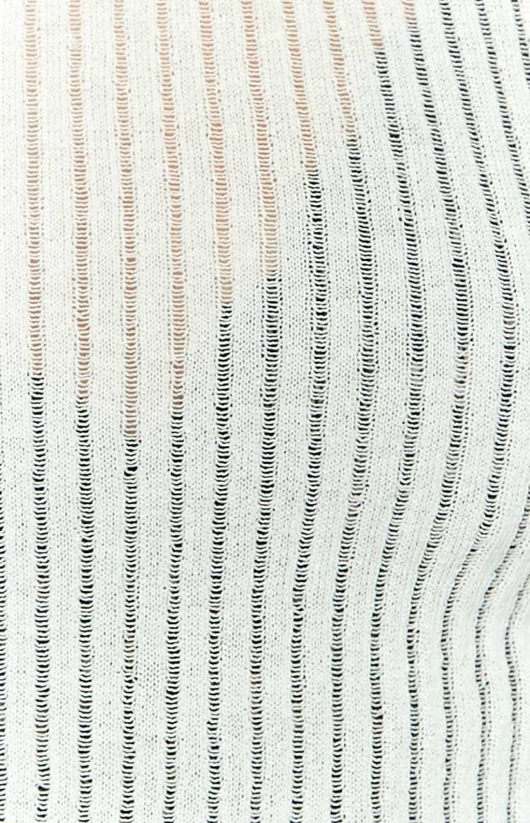 Gems Sheer Knit Long Sleeve Top sold by Beginning Boutique product image thumbnail 5