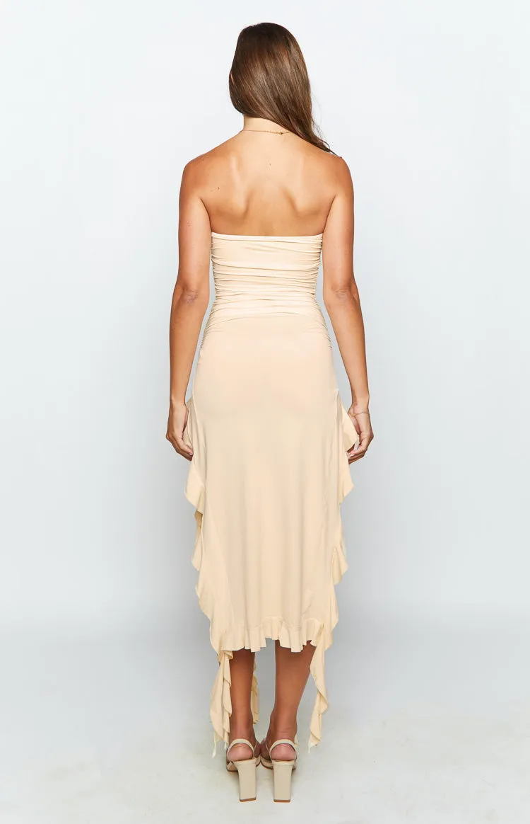 Lioness Rendezvous Canary Strapless Midi Dress sold by Beginning Boutique product image thumbnail 5
