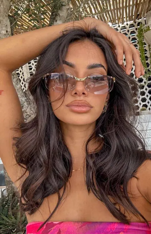Peta & Jain Zya Gold Sunglasses made by Beginning Boutique
