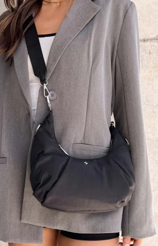 Peta & Jain Nina Black Crossbody Handle Bag sold by Beginning Boutique